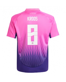 Germania Toni Kroos #8 Maglia Gara Trasferta Repliche Europei 2024